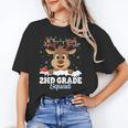 2nd Grade Teacher Christmas Second Grade Squad Reindeer Xmas For Men Women Kids Unisex T-Shirt, 2nd Grade Teacher Shirts, funny gift
