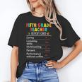 5th Grade Teacher Report Card Appreciation Men Women Unisex T-Shirt, funny gift 5th Grade Teacher Report Card Appreciation Men Women Unisex T-Shirt, funny gift