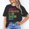 Admit It You Low Key Love Science Bruh Funny Science Teacher Unisex T-Shirt, Science Teacher Shirts, funny gift