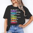 Back To School Teacher We Are Like A Box Of Crayons Unisex T-Shirt, funny gift Back To School Teacher We Are Like A Box Of Crayons Unisex T-Shirt, funny gift