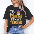 You Cant Scare Me Im A Teacher Halloween Trick Or Teach 2024 Unisex T-Shirt, funny gift You Cant Scare Me Im A Teacher Halloween Trick Or Teach 2024 Unisex T-Shirt, funny gift