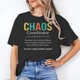 Chaos Coordinator Teacher Coworker Boss Appreciation Unisex T-Shirt, funny gift Chaos Coordinator Teacher Coworker Boss Appreciation Unisex T-Shirt, funny gift