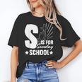 Christian Teacher S Is For Sunday School Essentials Unisex T-Shirt, funny gift