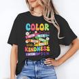 Color The World With Kindness Teachers Back To School Unisex T-Shirt, funny gift Color The World With Kindness Teachers Back To School Unisex T-Shirt, funny gift