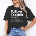 Cool PE Teacher Art For Men Women Physical Education Teacher Unisex T-Shirt, Pe Teacher Shirts, funny gift