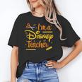 Disney Back To School I'm A Disney Teacher Crafty Logo Unisex T-Shirt, funny gift