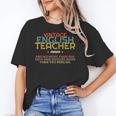 ENGLISH TEACHER Definition Vintage Tee T-Shirt Unisex T-Shirt, English Teacher Shirts, funny gift ENGLISH TEACHER Definition Vintage Tee T-Shirt Unisex T-Shirt, English Teacher Shirts, funny gift