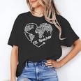 ESL Teacher ESOL Student Cute Heart Shape English Teacher Unisex T-Shirt, Esl Teacher Shirts, English Teacher Shirts, funny gift