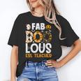 Faboolous ESL ESOL Teacher Spooky Teacher Halloween Costume For Men Women Unisex T-Shirt, Esl Teacher Shirts, funny gift
