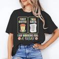First Coffee Then Data SPED Teacher Taking a Break Unisex T-Shirt, funny gift