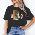 Ghosts Reading Books Teacher Halloween Librarian Boooks Unisex T-Shirt, funny gift Ghosts Reading Books Teacher Halloween Librarian Boooks Unisex T-Shirt, funny gift