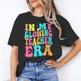 In My Glowing Teacher Era Groovy Colorful Bright Unisex T-Shirt, Groovy Teacher Shirts, funny gift In My Glowing Teacher Era Groovy Colorful Bright Unisex T-Shirt, Groovy Teacher Shirts, funny gift