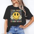 You All Gonna Learn Today Shirt Retro Groovy Teacher Life Unisex T-Shirt, Groovy Teacher Shirts, funny gift You All Gonna Learn Today Shirt Retro Groovy Teacher Life Unisex T-Shirt, Groovy Teacher Shirts, funny gift