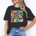 Groovy In My Middle School Era Back To School Teacher Unisex T-Shirt, Groovy Teacher Shirts, funny gift Groovy In My Middle School Era Back To School Teacher Unisex T-Shirt, Groovy Teacher Shirts, funny gift