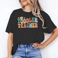 Groovy Toddler Teacher Appreciation Back To School Unisex T-Shirt, Groovy Teacher Shirts, funny gift