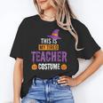 Halloween Teachers This Is My Tired Teacher Costume Unisex T-Shirt, funny gift