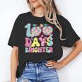 Happy 100th Day Of School 100 Days Brighter Teachers Kids Unisex T-Shirt, funny gift