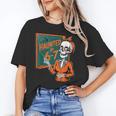 Haunted By 6-7 Six Seven 67 Math Teacher Halloween Skeleton Unisex T-Shirt, funny gift Haunted By 6-7 Six Seven 67 Math Teacher Halloween Skeleton Unisex T-Shirt, funny gift