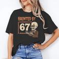 Haunted By 67 Halloween 67 Meme Six Seven Teacher Unisex T-Shirt, funny gift Haunted By 67 Halloween 67 Meme Six Seven Teacher Unisex T-Shirt, funny gift