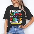 I'm Not Short I'm Pre-K Teacher Size Back To School Teacher Unisex T-Shirt, funny gift I'm Not Short I'm Pre-K Teacher Size Back To School Teacher Unisex T-Shirt, funny gift