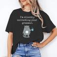 I'm Silently Correcting Your Grammar Sarcastic Teacher For Men Women Kids Unisex T-Shirt, funny gift