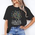 It's Fine I'm Fine Christmas Light Principal Teacher Xmas Men Women Unisex T-Shirt, funny gift It's Fine I'm Fine Christmas Light Principal Teacher Xmas Men Women Unisex T-Shirt, funny gift