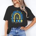 Be Kind Rainbow Down Syndrome Awareness Teacher Blue Yellow Unisex T-Shirt, funny gift Be Kind Rainbow Down Syndrome Awareness Teacher Blue Yellow Unisex T-Shirt, funny gift