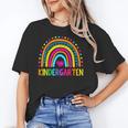 Kindergarten Rainbow Girls Boys Teacher First Day Of School Unisex T-Shirt, funny gift Kindergarten Rainbow Girls Boys Teacher First Day Of School Unisex T-Shirt, funny gift