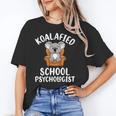 Koalafied School Psychologist Koala Lover Psychology Teacher Unisex T-Shirt, funny gift