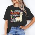 Llama Learning T Shirt Teachers Students Alpaca Lovers Unisex T-Shirt, funny gift Llama Learning T Shirt Teachers Students Alpaca Lovers Unisex T-Shirt, funny gift