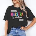 Maestra Fabulosa Bilingual Spanish Espanol Teacher School Unisex T-Shirt, funny gift