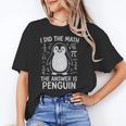 I Did The Math The Answer Is Penguin Math Teacher Unisex T-Shirt, funny gift I Did The Math The Answer Is Penguin Math Teacher Unisex T-Shirt, funny gift