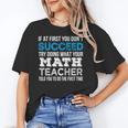 Math Teacher If At First You Don't Succeed Unisex T-Shirt, funny gift Math Teacher If At First You Don't Succeed Unisex T-Shirt, funny gift