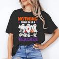 Nothing Scares Me I'm A Pre-K Teacher Halloween Ghosts Unisex T-Shirt, funny gift