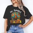 One Thankful Teacher Thanksgiving Turkey Cute Crayon Pencil Unisex T-Shirt, funny gift One Thankful Teacher Thanksgiving Turkey Cute Crayon Pencil Unisex T-Shirt, funny gift