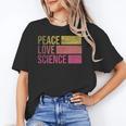Peace Love Science Lovers Math Chemistry Teacher Unisex T-Shirt, Science Teacher Shirts, funny gift Peace Love Science Lovers Math Chemistry Teacher Unisex T-Shirt, Science Teacher Shirts, funny gift