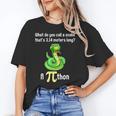 Pi Day Puns Pithon Math Teacher Jokes Women Men Kids Unisex T-Shirt, funny gift