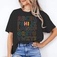 Pre K Kindergarten Hi Alphabet Back To School Teachers Men Women Girls Kids Unisex T-Shirt, funny gift Pre K Kindergarten Hi Alphabet Back To School Teachers Men Women Girls Kids Unisex T-Shirt, funny gift