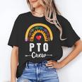 PTO Crew Parent School Volunteer Board Mom Parent Teacher Unisex T-Shirt, funny gift