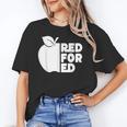 Red For Ed Teacher Support Public Education For Men Women Kids Unisex T-Shirt, funny gift Red For Ed Teacher Support Public Education For Men Women Kids Unisex T-Shirt, funny gift