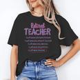 Retiring Teacher Tshirt For Retired Teachers For Men Women Unisex T-Shirt, funny gift