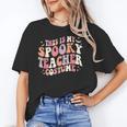 Retro Halloween This Is My Spooky School Teacher Costume Unisex T-Shirt, funny gift Retro Halloween This Is My Spooky School Teacher Costume Unisex T-Shirt, funny gift