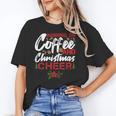 Running On Coffee And Christmas Cheer Lover Teacher For Men Women Kids Unisex T-Shirt, funny gift Running On Coffee And Christmas Cheer Lover Teacher For Men Women Kids Unisex T-Shirt, funny gift