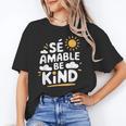 SÉ AMABLE Be Kind Bilingual Teacher Maestra Spanish Teacher Unisex T-Shirt, funny gift SÉ AMABLE Be Kind Bilingual Teacher Maestra Spanish Teacher Unisex T-Shirt, funny gift