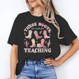 These Boots Are Made For Teaching Western Cowgirl Teacher Unisex T-Shirt, funny gift
