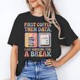 Special Education First Coffee Then Data Retro SPED Teacher Unisex T-Shirt, funny gift Special Education First Coffee Then Data Retro SPED Teacher Unisex T-Shirt, funny gift