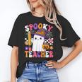 Spooky Teacher Ghost Pencil Teach Halloween Teacher Unisex T-Shirt, funny gift Spooky Teacher Ghost Pencil Teach Halloween Teacher Unisex T-Shirt, funny gift