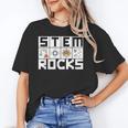 STEM Rocks Science Technology Engineering Math STEM Teacher Unisex T-Shirt, Science Teacher Shirts, funny gift STEM Rocks Science Technology Engineering Math STEM Teacher Unisex T-Shirt, Science Teacher Shirts, funny gift