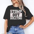 Stomp Out Bullying Back To School Education Teacher Unisex T-Shirt, funny gift Stomp Out Bullying Back To School Education Teacher Unisex T-Shirt, funny gift