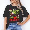 My Students Stole My Heart Teacher Holiday Merry Christmas Unisex T-Shirt, funny gift My Students Stole My Heart Teacher Holiday Merry Christmas Unisex T-Shirt, funny gift